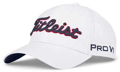 Titleist Men’s Tour Performance Adjustable Golf Cap – Lightweight Stretch Moisture-Wicking Golf Hat