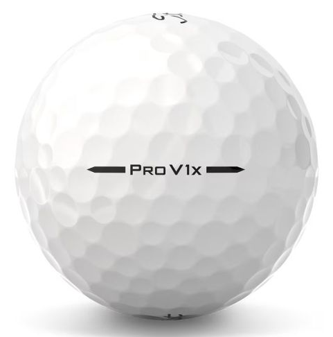 Titleist Pro V1x Golf Balls – White | High Flight, Maximum Spin & Tour-Level Distance (Dozen)