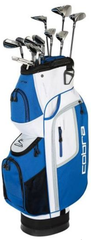 Cobra Men’s Fly-XL Steel Golf Set Right Hand Regular (10 Clubs + Bag) – Complete Beginner Golf Set (Prior Generation)