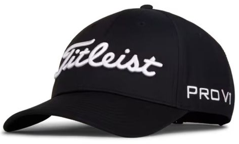 Titleist Men’s Tour Performance Adjustable Golf Cap – Lightweight Stretch Moisture-Wicking Golf Hat
