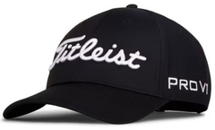 Titleist Men’s Tour Performance Adjustable Golf Cap – Lightweight Stretch Moisture-Wicking Golf Hat