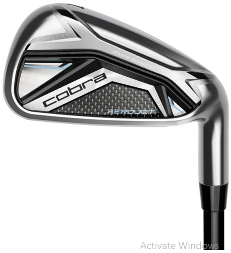 Cobra Women’s Aerojet Graphite Irons Set (6-SW) – Lightweight Distance & Forgiveness Golf Irons