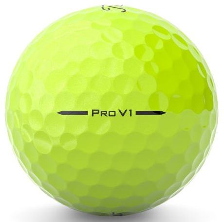 Titleist Pro V1 Golf Balls – Yellow | Premium Tour Golf Balls for Distance, Spin & Control (1 Dozen)