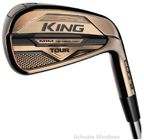 Cobra KING Tour MIM Irons Set (4-PW) Steel Shaft – Precision Forged Players Iron with MIM Technology