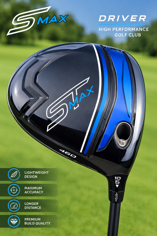 Mizuno ST-Max 230 Driver – High MOI Forgiving Golf Driver with Wide Profile & Fast Ball Speeds