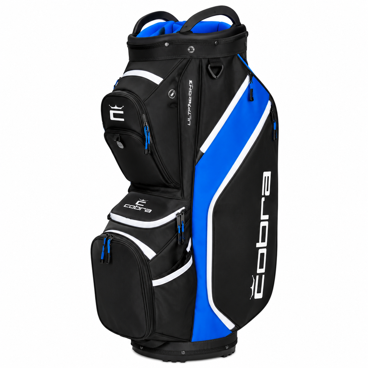 Cobra Golf Cart Bag – Black, Blue & White