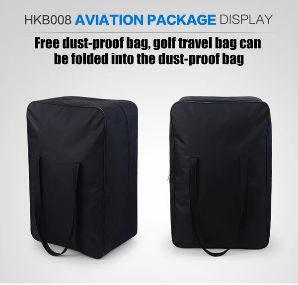 PGM HKB008 soft-sided golf bag travel case flight waterproof light weight golf travel bag