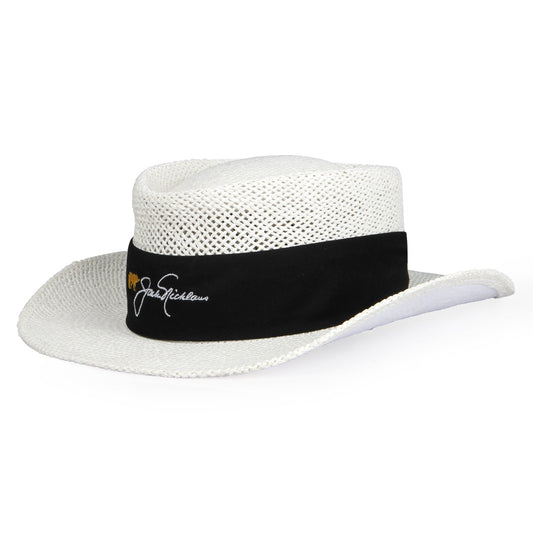 White Jack Nicklaus Straw Hats for Men