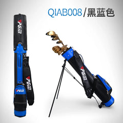 PGM PU Sunday Stand Bag Black/Blue