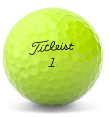 Titleist AVX Golf Balls – Yellow | Ultra Soft Feel, Low Flight, Long Distance Premium Golf Balls (Dozen)