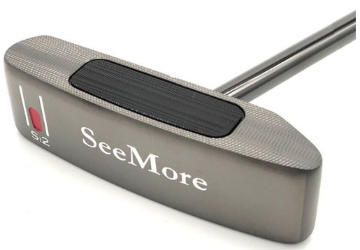SeeMore SI2 Straight Putter – RifleScope Alignment System, Precision Milled Face & Tour-Proven Accuracy