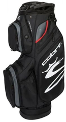 Cobra Air-X Cart Bag – Black | Lightweight Golf Cart Bag with 14-Way Divider & Multiple Pockets