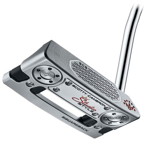 Scotty Cameron Studio Style Squareback Putter – High MOI Mid-Mallet with Soft Feel Insert & Precision Alignment