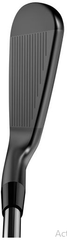 COBRA King Forged Tec Black (4-PW) Steel Irons Set – Players Distance Irons with Hollow Body, Tungsten Weighting & Premium Black Finish