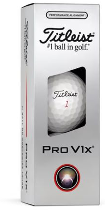 Titleist Pro V1x Performance Alignment Golf Balls – Black Line | High Flight, Maximum Spin & Precision Alignment (Dozen)