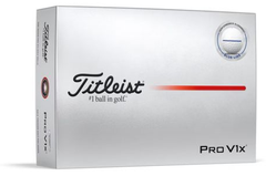 Titleist Pro V1x Performance Alignment Golf Balls – Blue Line | High Flight, Spin Control & Precision Alignment (Dozen)