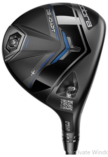Cobra DS-ADAPT X Fairway Wood – Adjustable Golf Fairway with FutureFit33 Hosel & H.O.T Face Technology