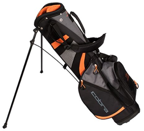 Cobra KING JR Golf Set – Right Hand Junior Complete Golf Set with Driver, Hybrid, Irons, Putter & Stand Bag