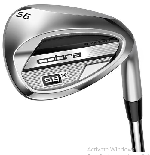 Cobra Snakebite-X Wedge Steel Shaft – High Spin Forgiveness Wedge with Full Face Grooves