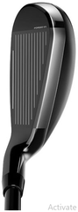 COBRA T-Rail Irons (5-GW) Steel Set – Black/Blue Hybrid Irons with Hollow Body, Baffler Rails & Maximum Forgiveness
